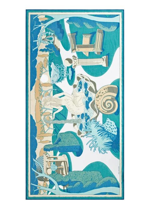  Inoui Editions | SCARF100-JARDINTURQUOISE